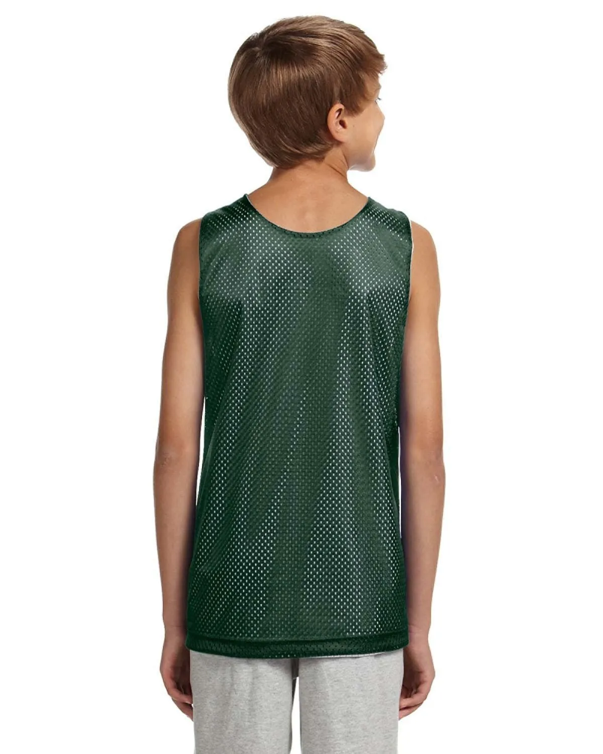 A4 N2206 Youth Reversible Mesh Tank