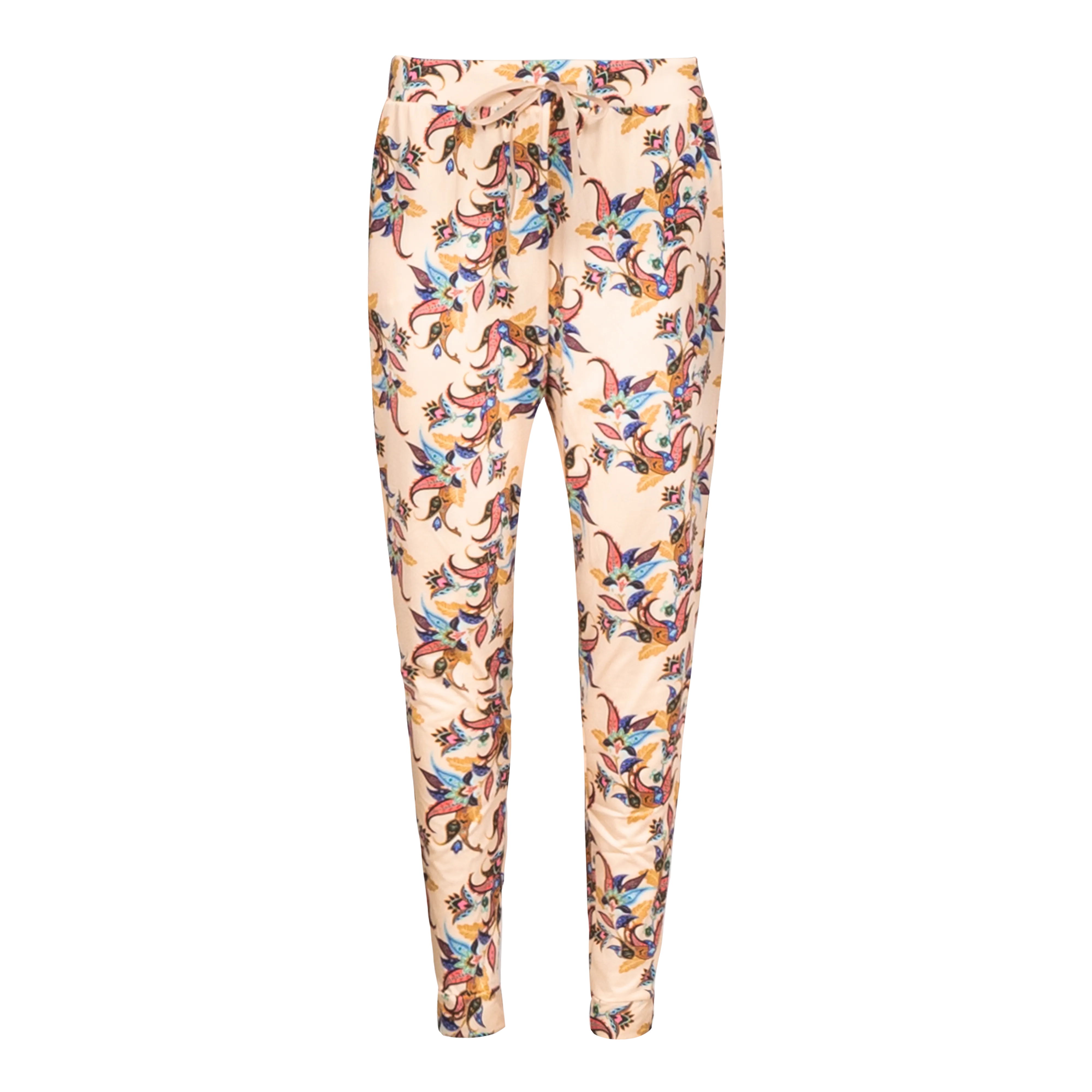 ALMA-PANTS - VANILLA MULTICOLOR PASILEY
