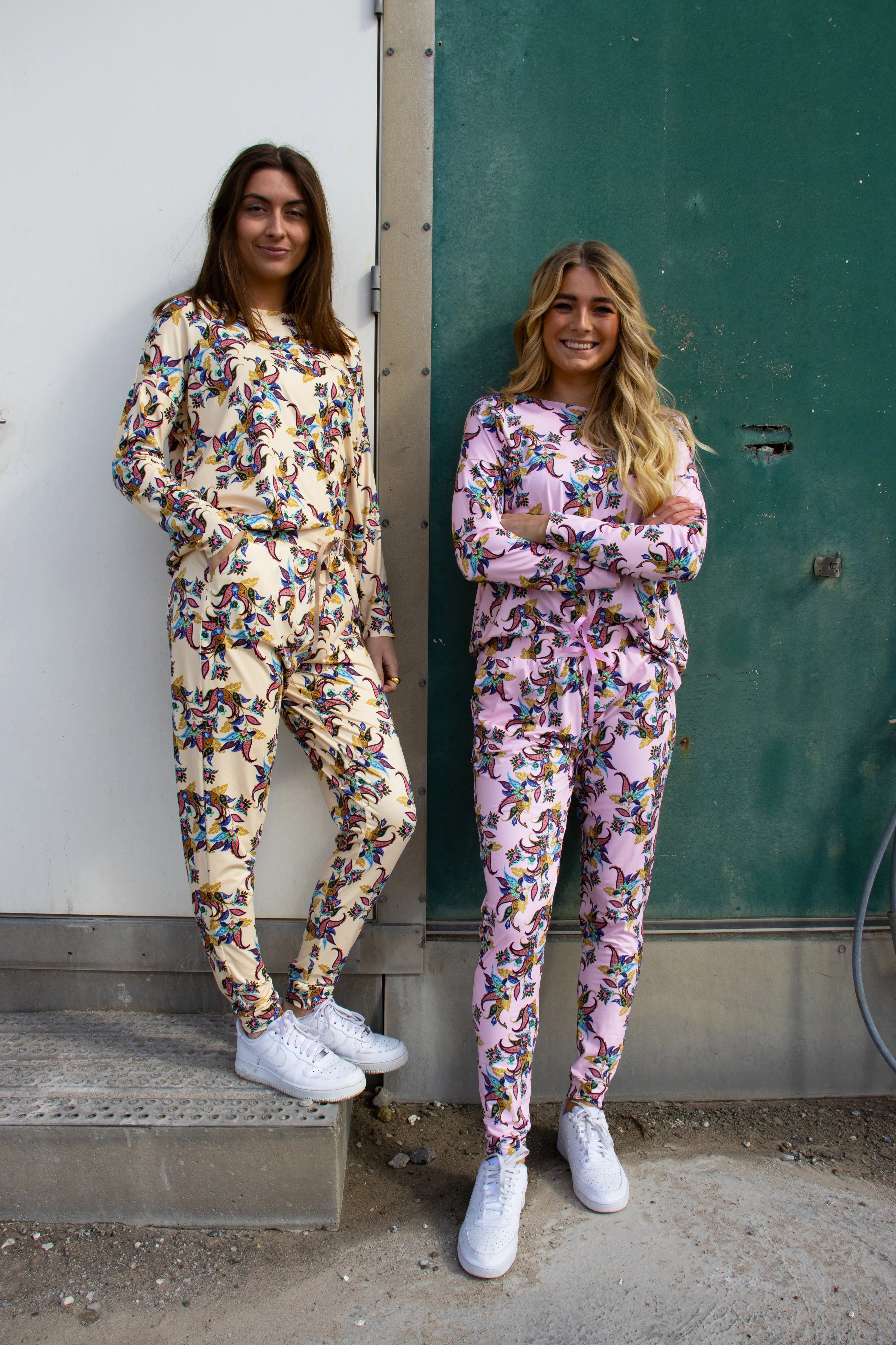 ALMA-PANTS - VANILLA MULTICOLOR PASILEY