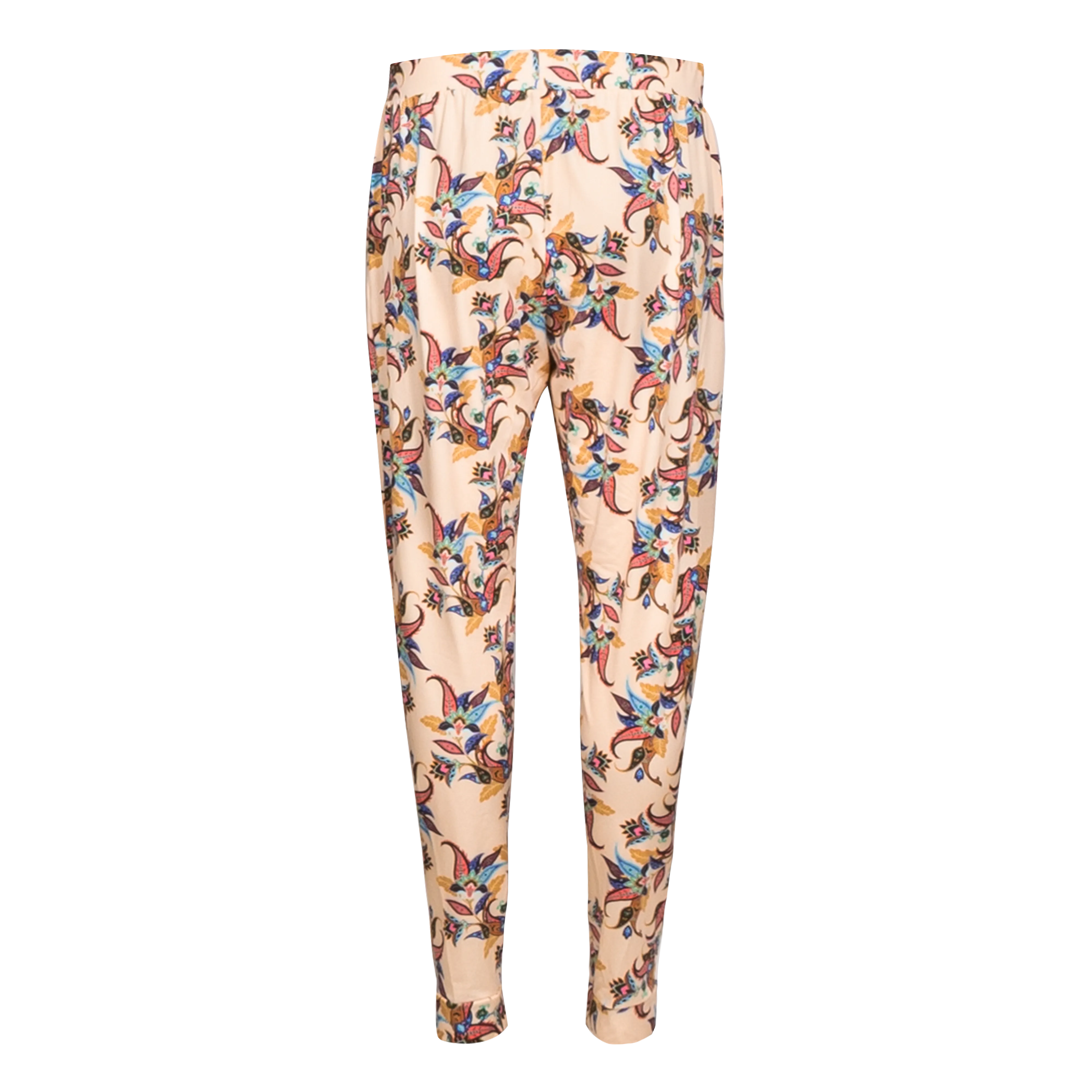 ALMA-PANTS - VANILLA MULTICOLOR PASILEY