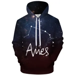 Aries - March 21 to April 20 3D Sweatshirt Hoodie Pullover