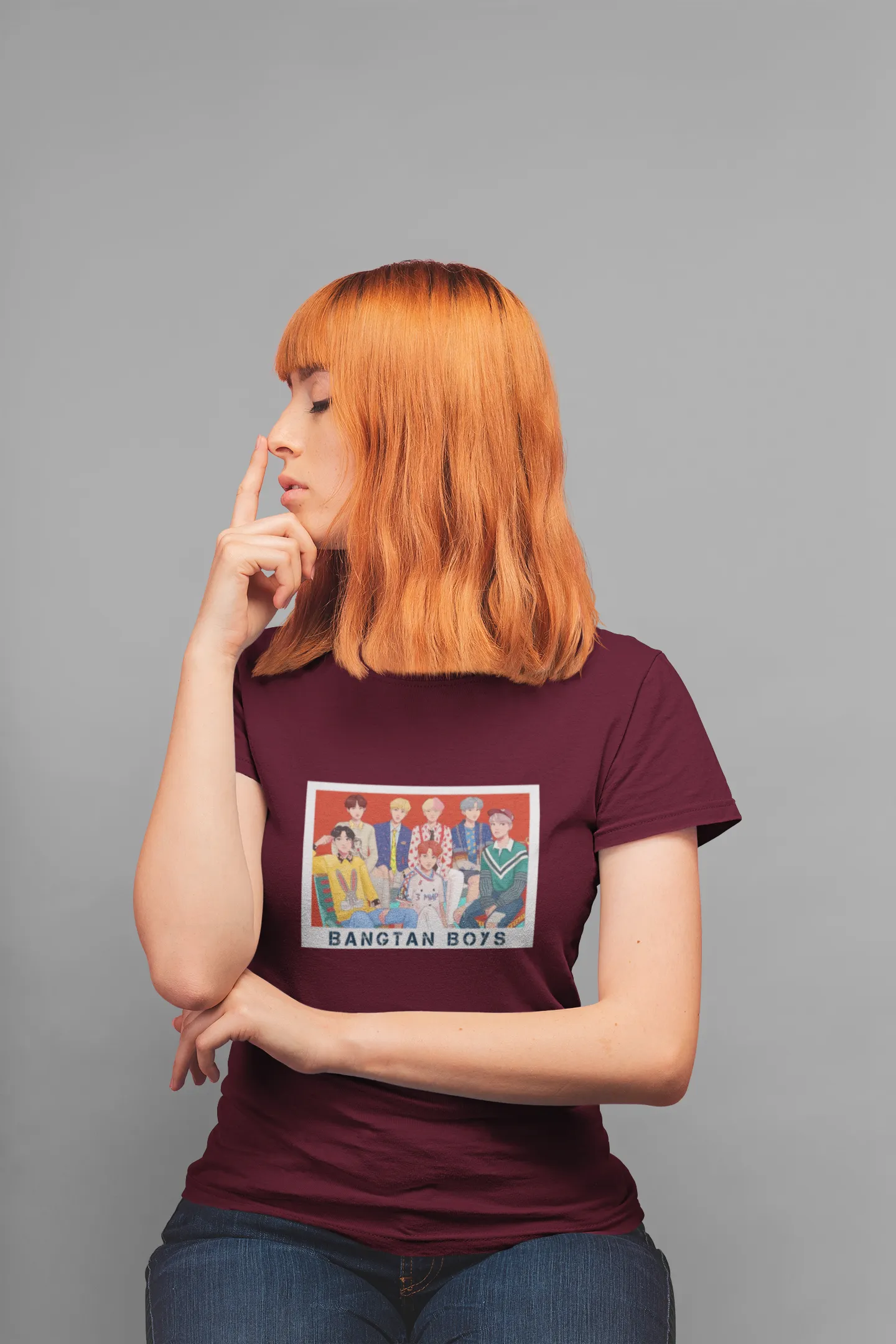 BANGTAN BOYS - HALF-SLEEVE T-SHIRTS