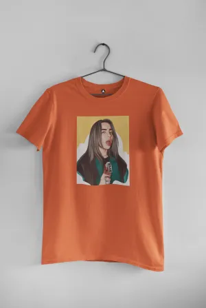 Billie:  Aesthetic - Half Sleeve T-Shirts