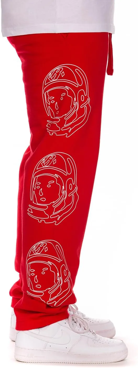 Billionaire Boys Club Clothing Men Sweatpants with Side Graphic - Elastic Waistband, Adjustable Drawstring