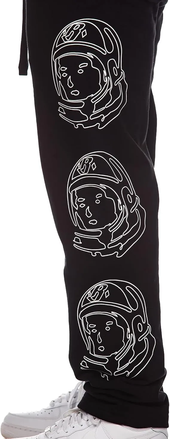 Billionaire Boys Club Clothing Men Sweatpants with Side Graphic - Elastic Waistband, Adjustable Drawstring