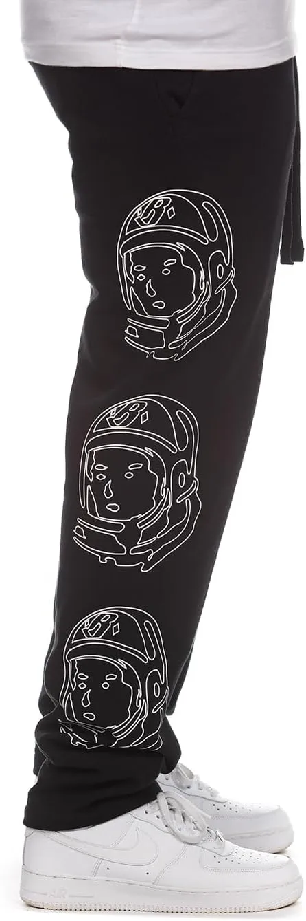 Billionaire Boys Club Clothing Men Sweatpants with Side Graphic - Elastic Waistband, Adjustable Drawstring