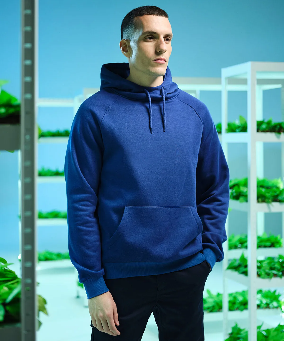 Black - Pro overhead hoodie