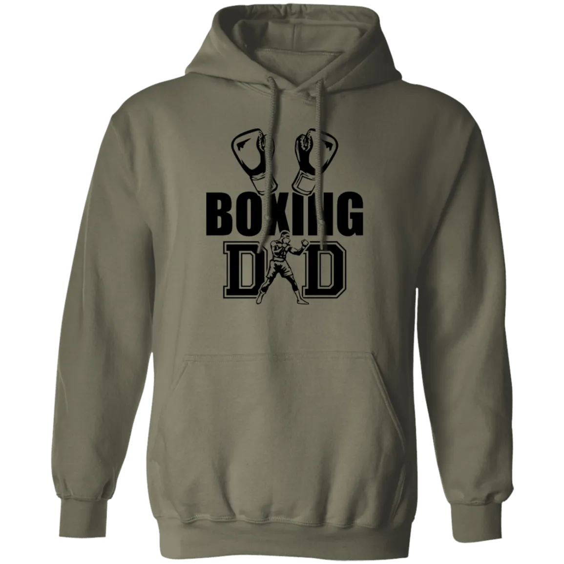 Boxing Dad Pullover Hoodie