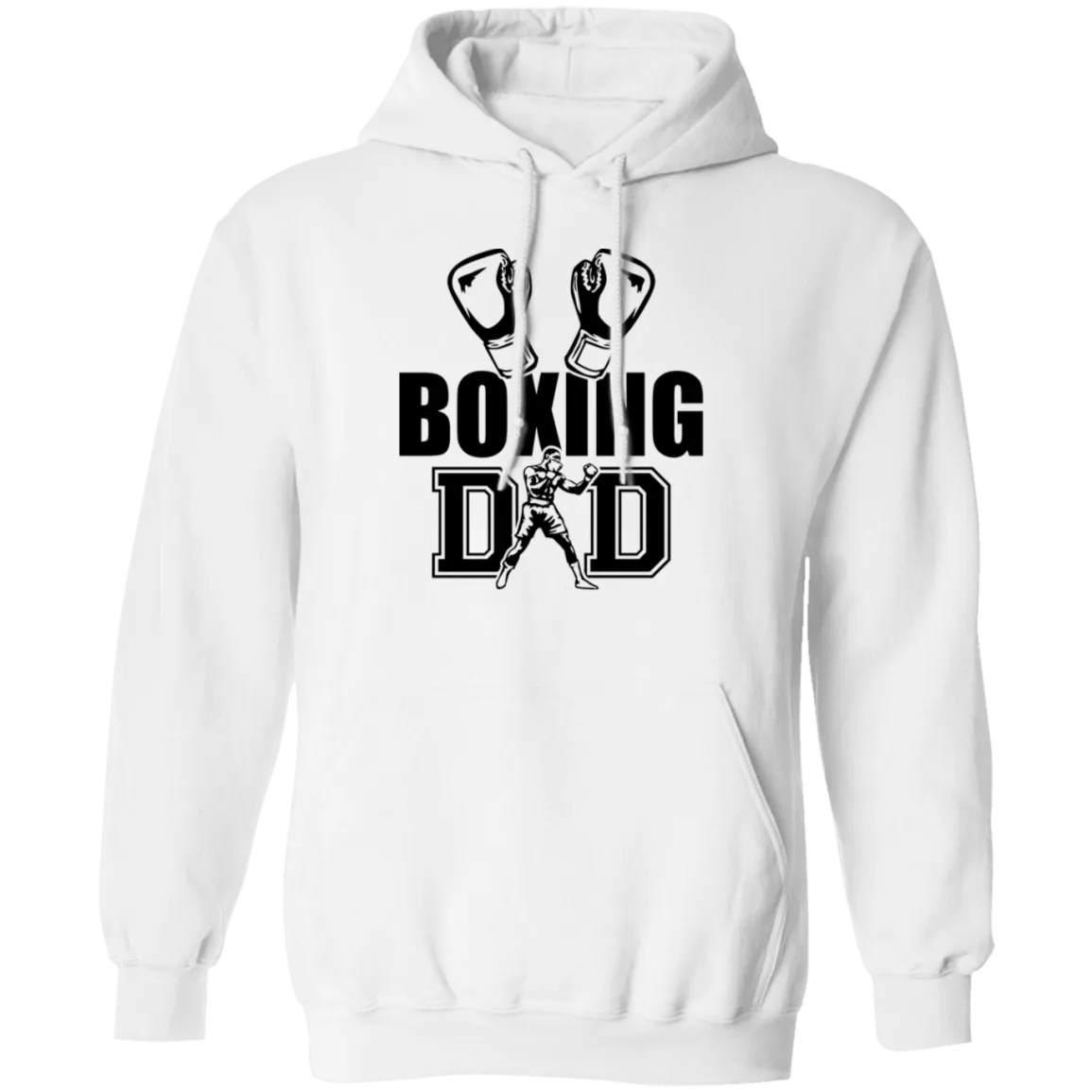 Boxing Dad Pullover Hoodie