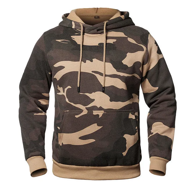 Camouflage Men's Pullover Hoodie
