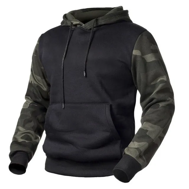Camouflage Men's Pullover Hoodie