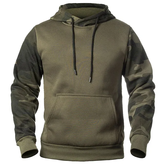Camouflage Men's Pullover Hoodie