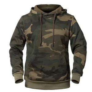 Camouflage Men's Pullover Hoodie
