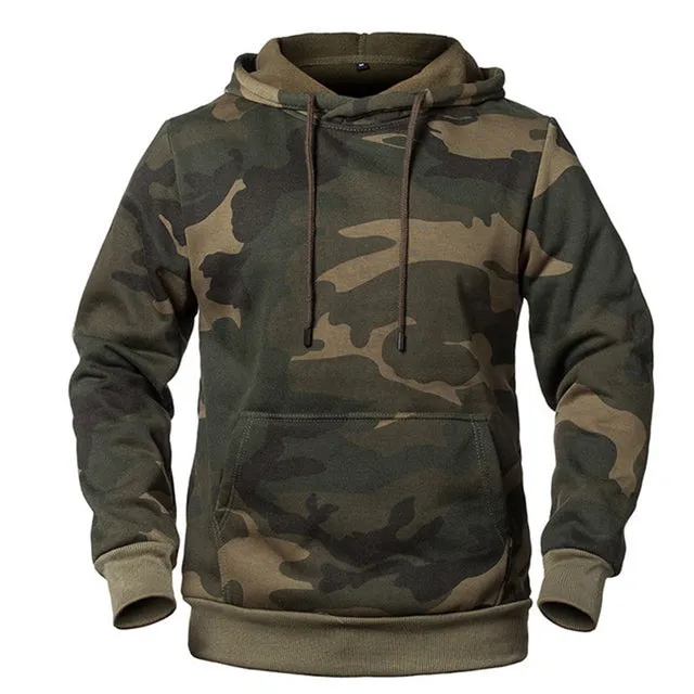 Camouflage Men's Pullover Hoodie