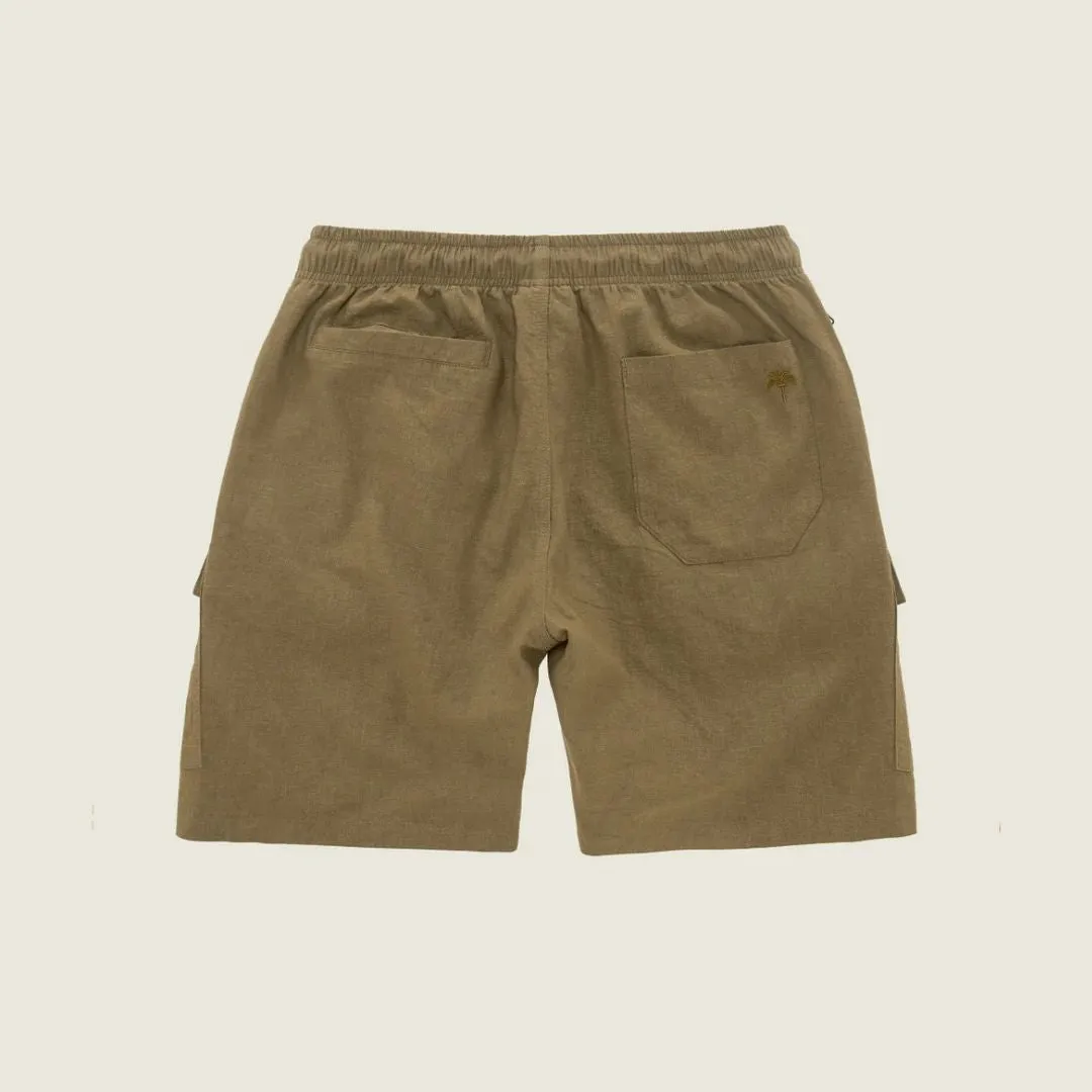 Cargo Linen Shorts (Army)