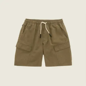 Cargo Linen Shorts (Army)