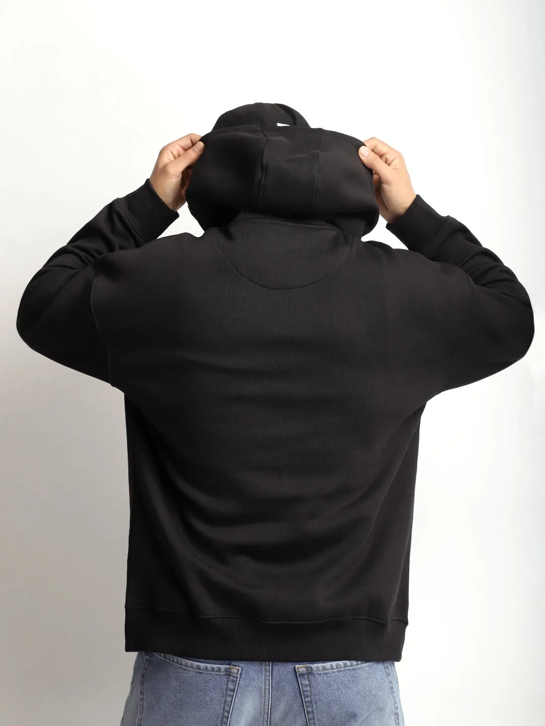 Cavendish Comfort Black Oversized Hoodie