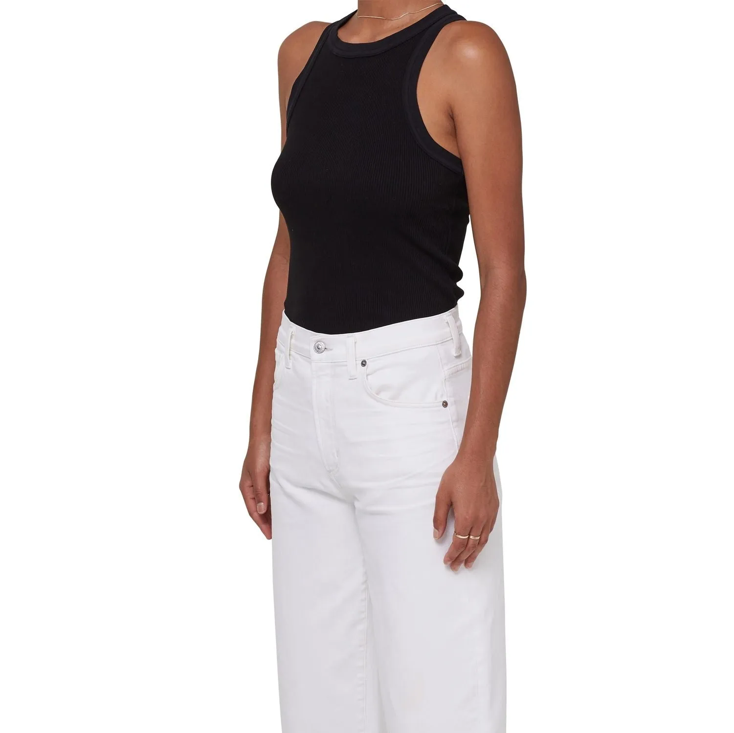 Citizens of Humanity - Isabel Rib Tank in Black