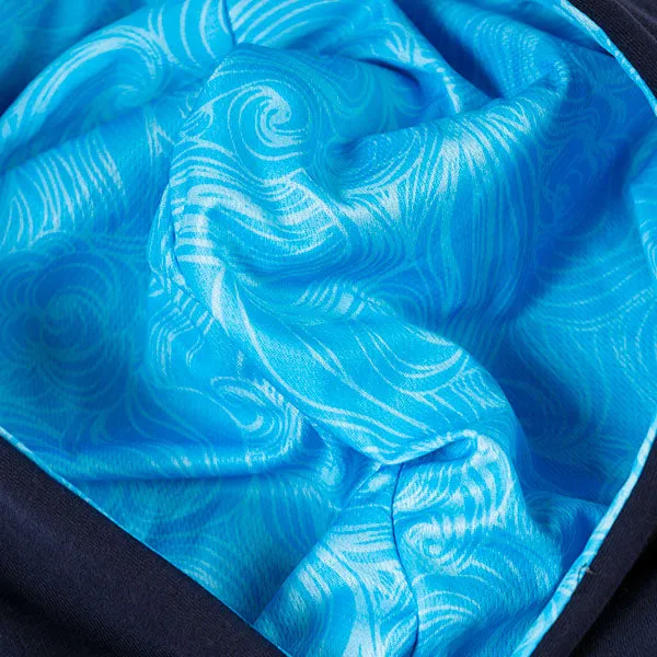 Classic Lined Hoodie | Tonal Tidal Waves PreOrder