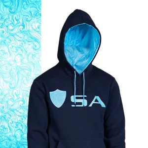 Classic Lined Hoodie | Tonal Tidal Waves PreOrder