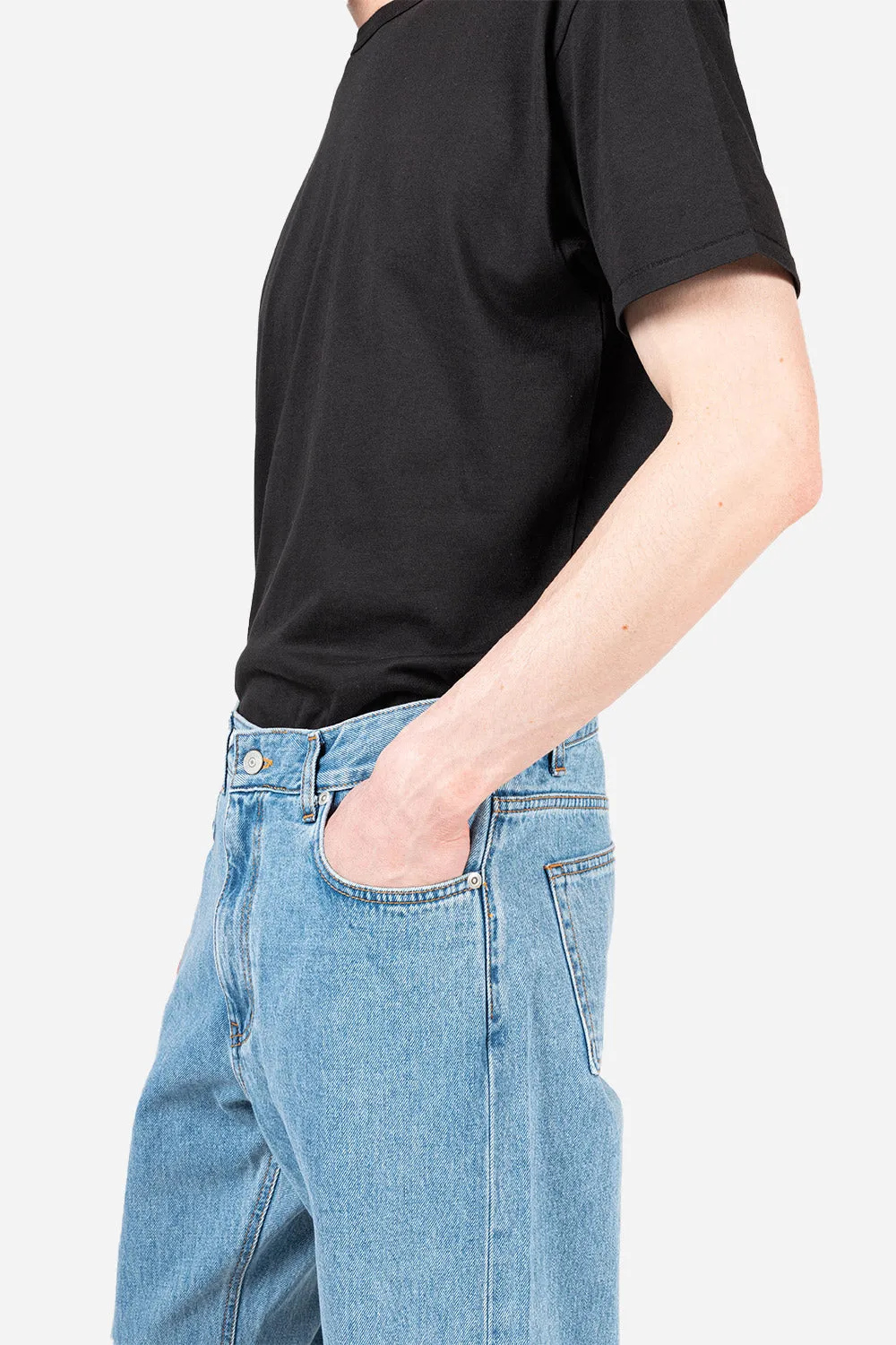 Comfort Denim Pants - Light Blue