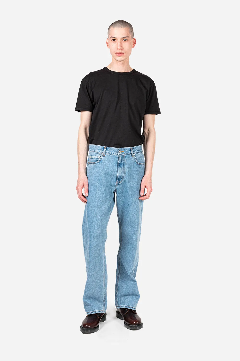Comfort Denim Pants - Light Blue