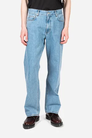 Comfort Denim Pants - Light Blue