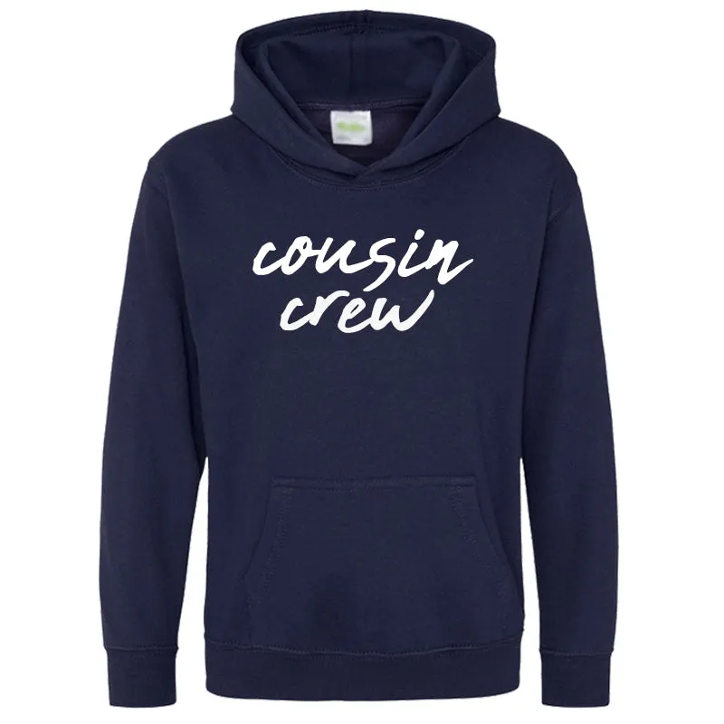 Cousin Crew Kids Hoodies Navy (MRK X)
