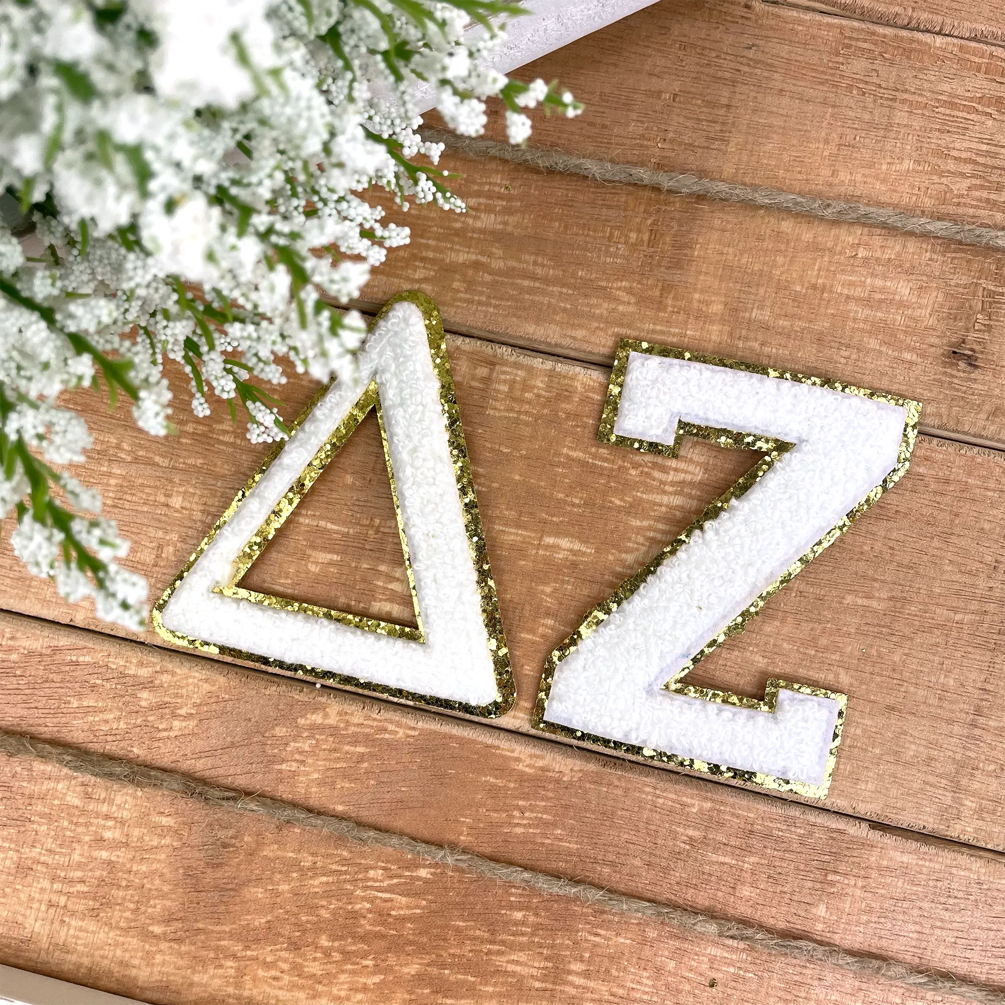 Delta Zeta Iron-On Patch Set