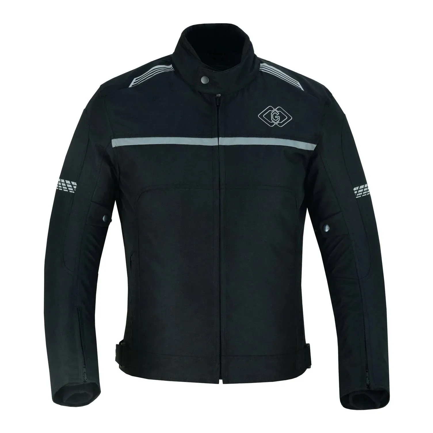 Devon Textile Reflective Motorcycle Armoured Waterproof Jacket