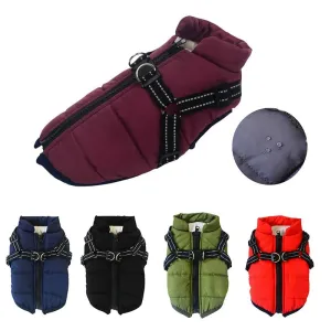 Dog Harness Coat - InfiniteWags Harness Dog Jacket