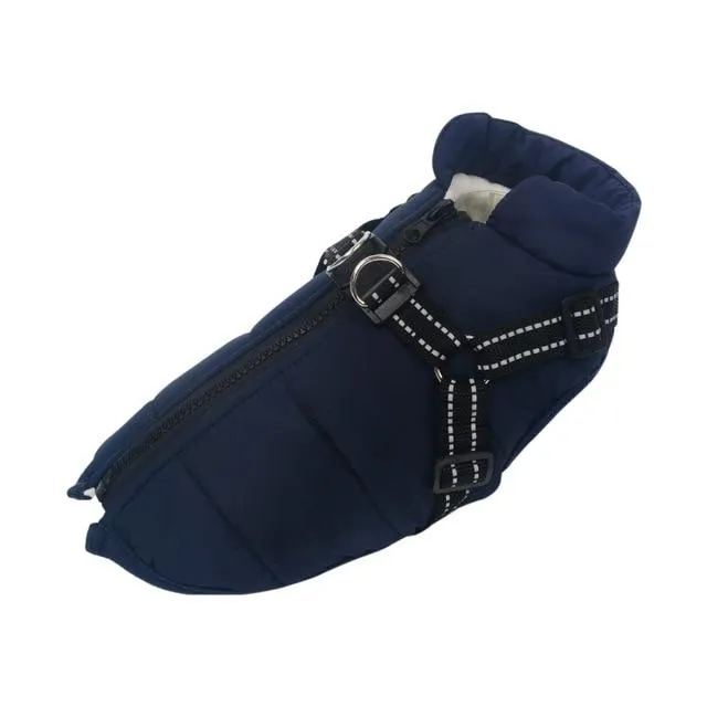 Dog Harness Coat - InfiniteWags Harness Dog Jacket