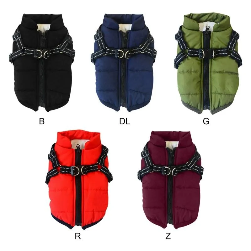 Dog Harness Coat - InfiniteWags Harness Dog Jacket