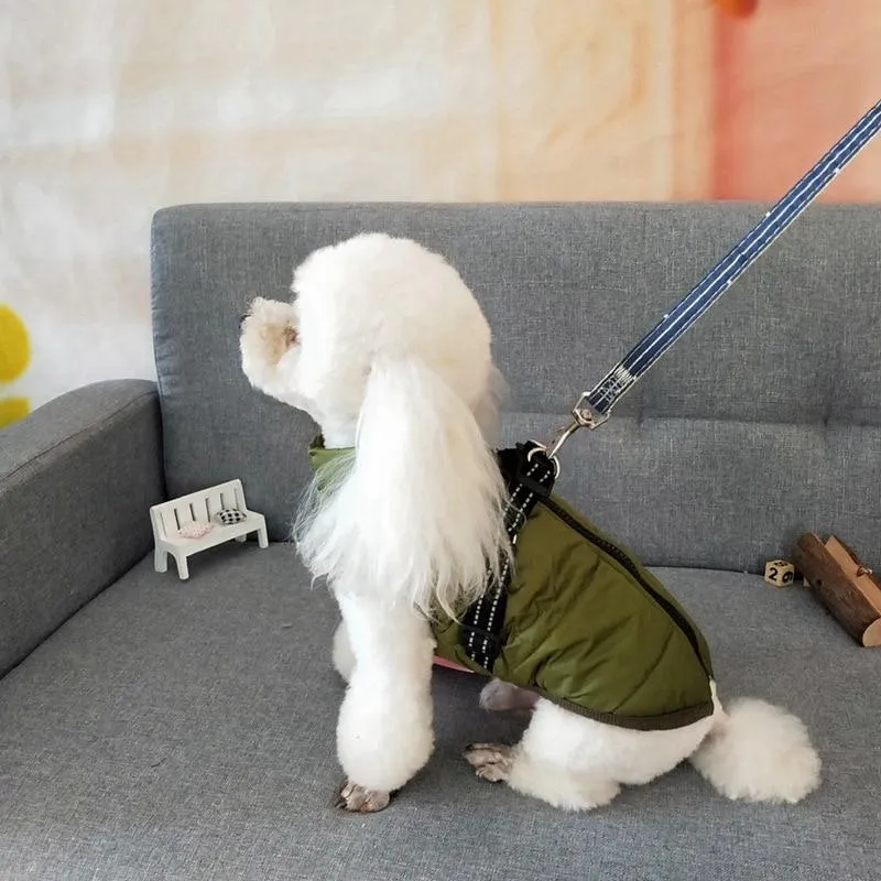 Dog Harness Coat - InfiniteWags Harness Dog Jacket