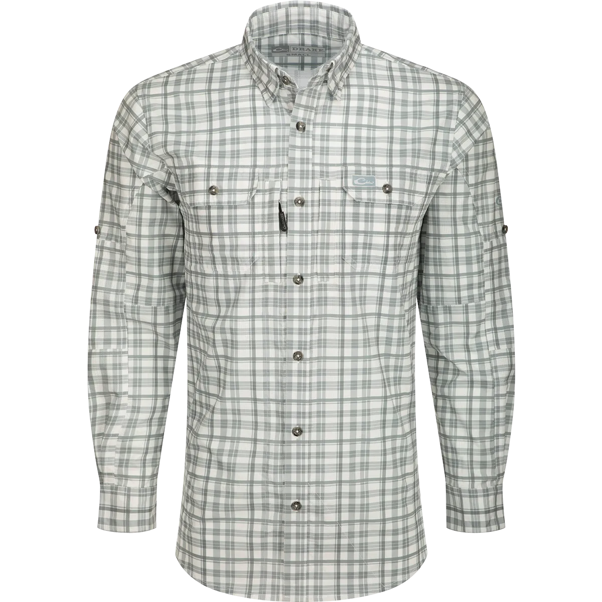 Drake Hunter Creek Window Pane Plaid Shirt L/S