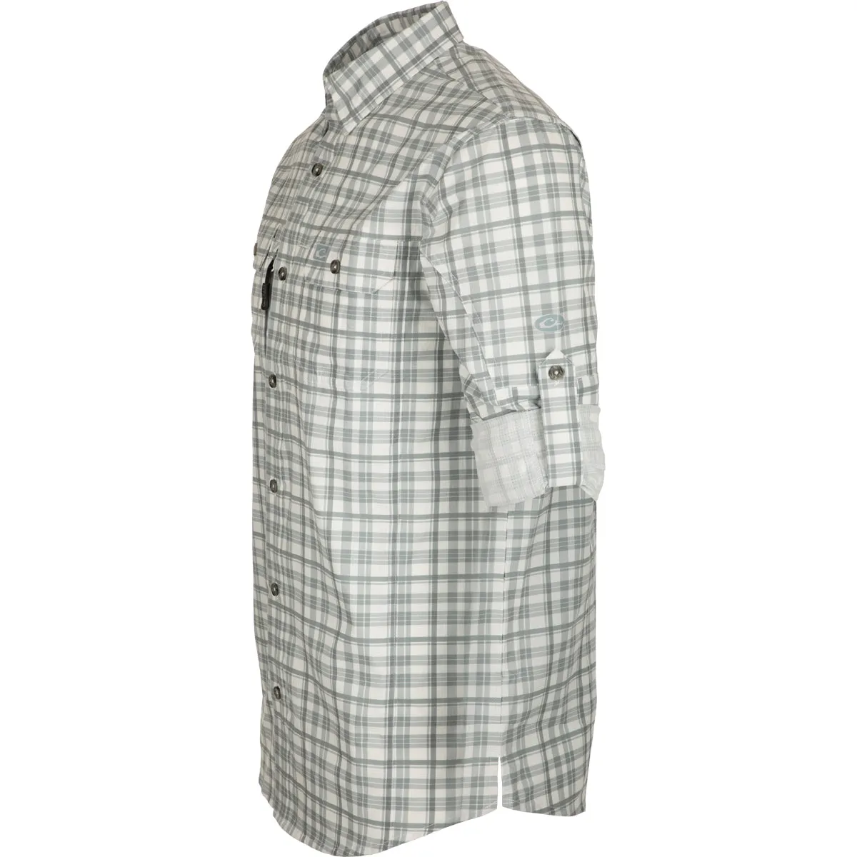 Drake Hunter Creek Window Pane Plaid Shirt L/S