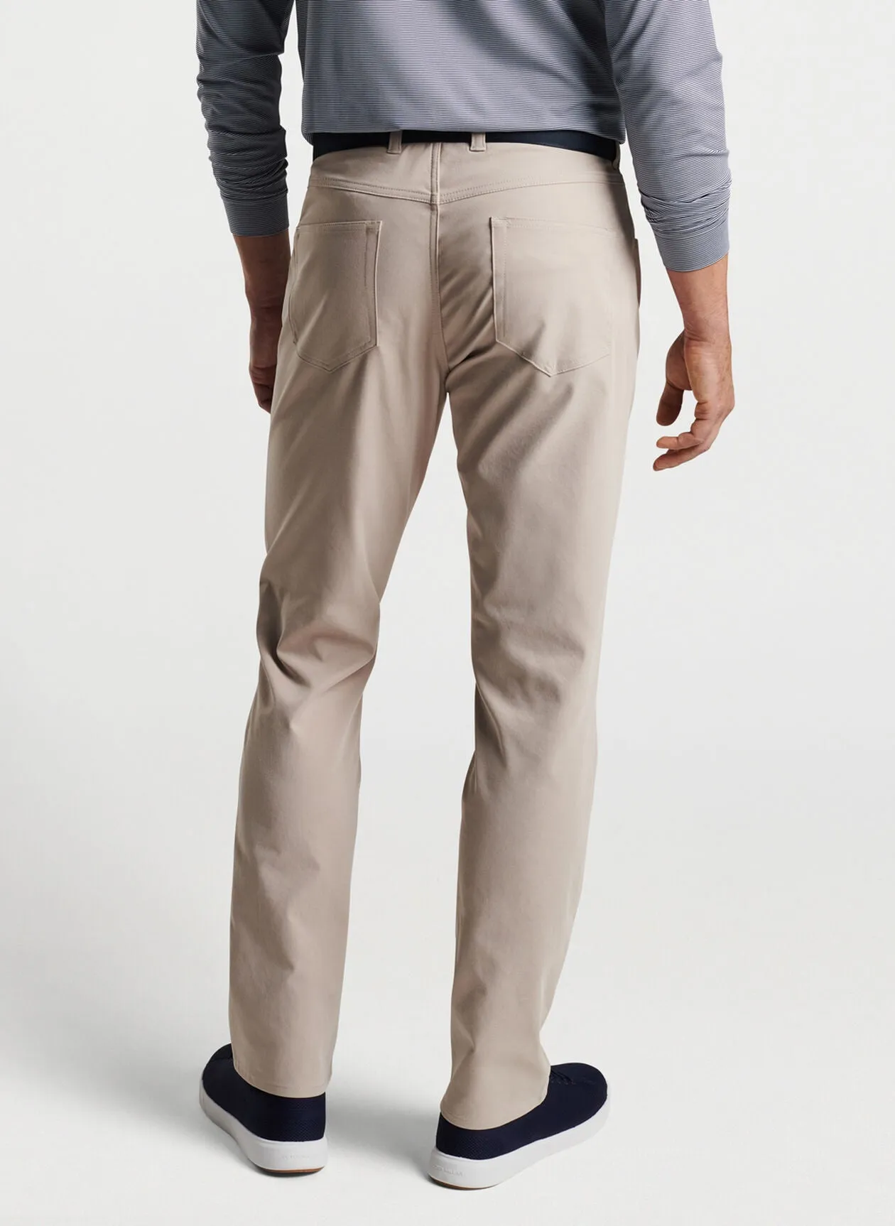 eb66 Performance Five-Pocket Pant in Khaki by Peter Millar