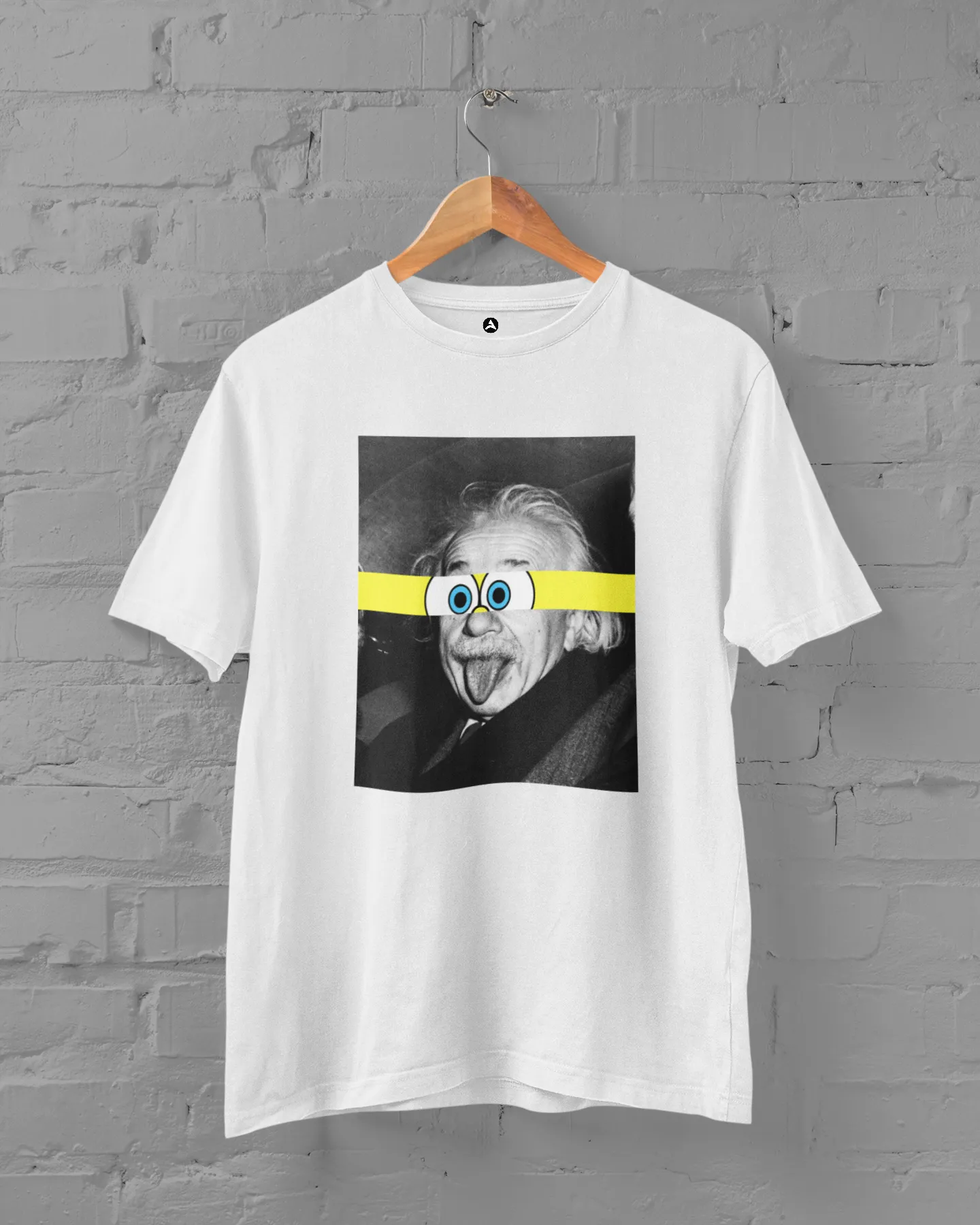 Einstein Sticks Sponge bob - Half Sleeve T-Shirts