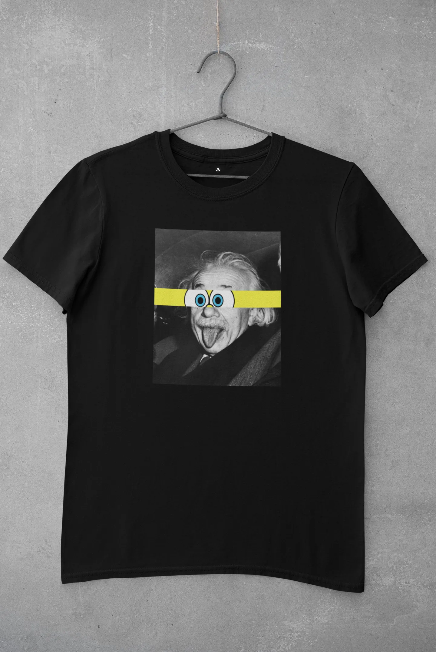 Einstein Sticks SpongeBob - Half Sleeve T-Shirts