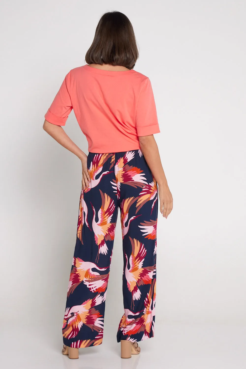 Elowyn Pants - Navy Crane