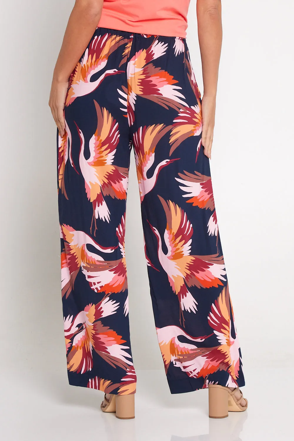 Elowyn Pants - Navy Crane