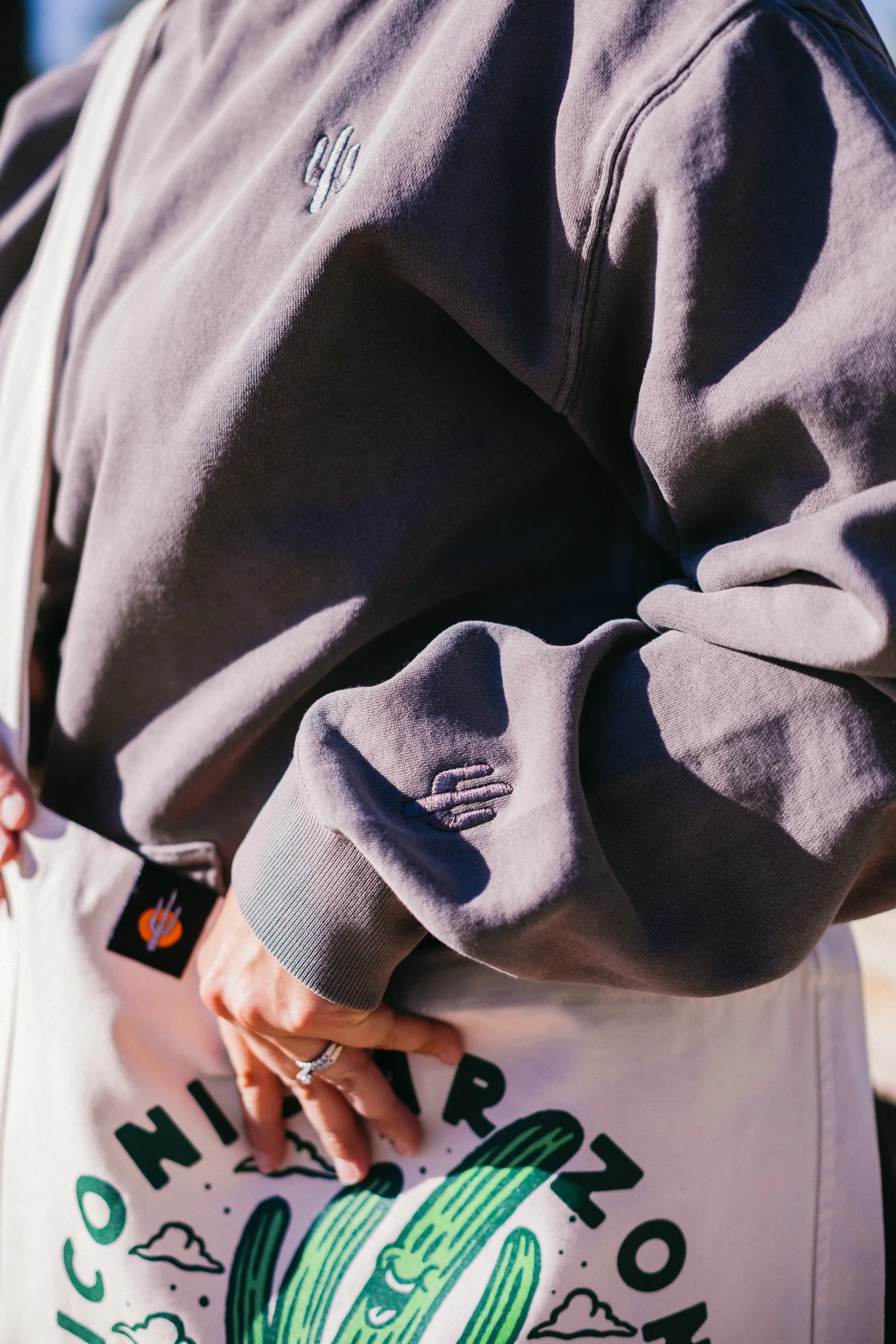 Essential Collection Unisex Hoodie - Faded Gray