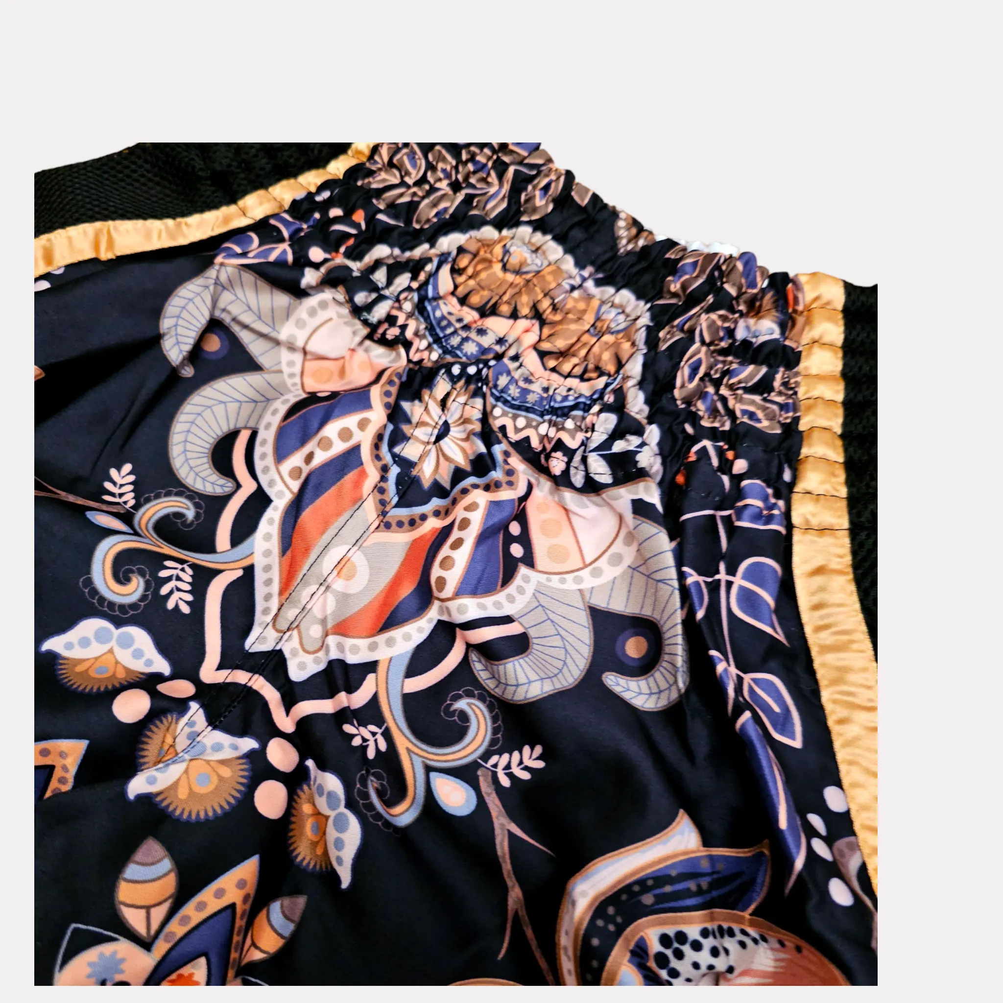 Fluory Script Kids Muay Thai Shorts