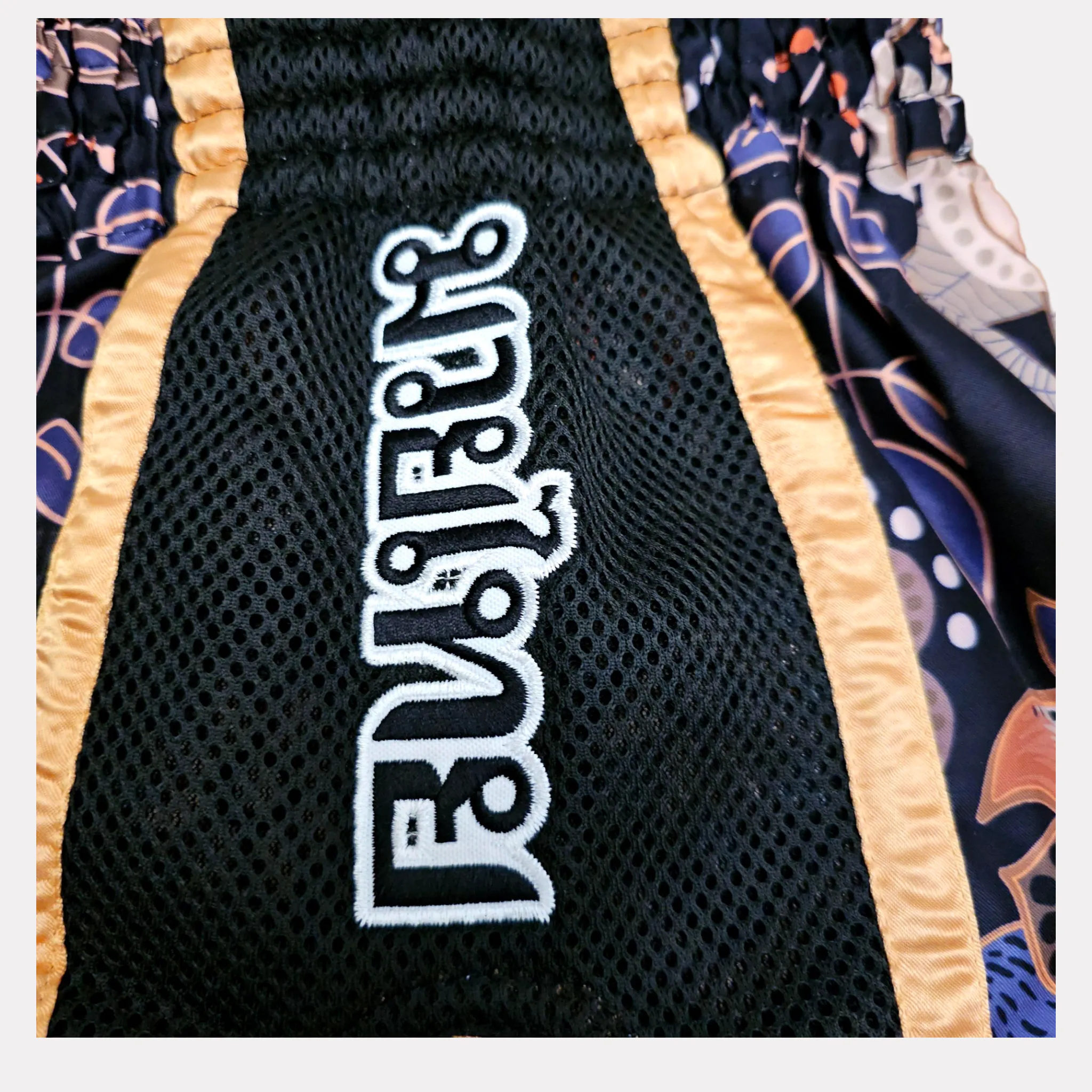 Fluory Script Kids Muay Thai Shorts