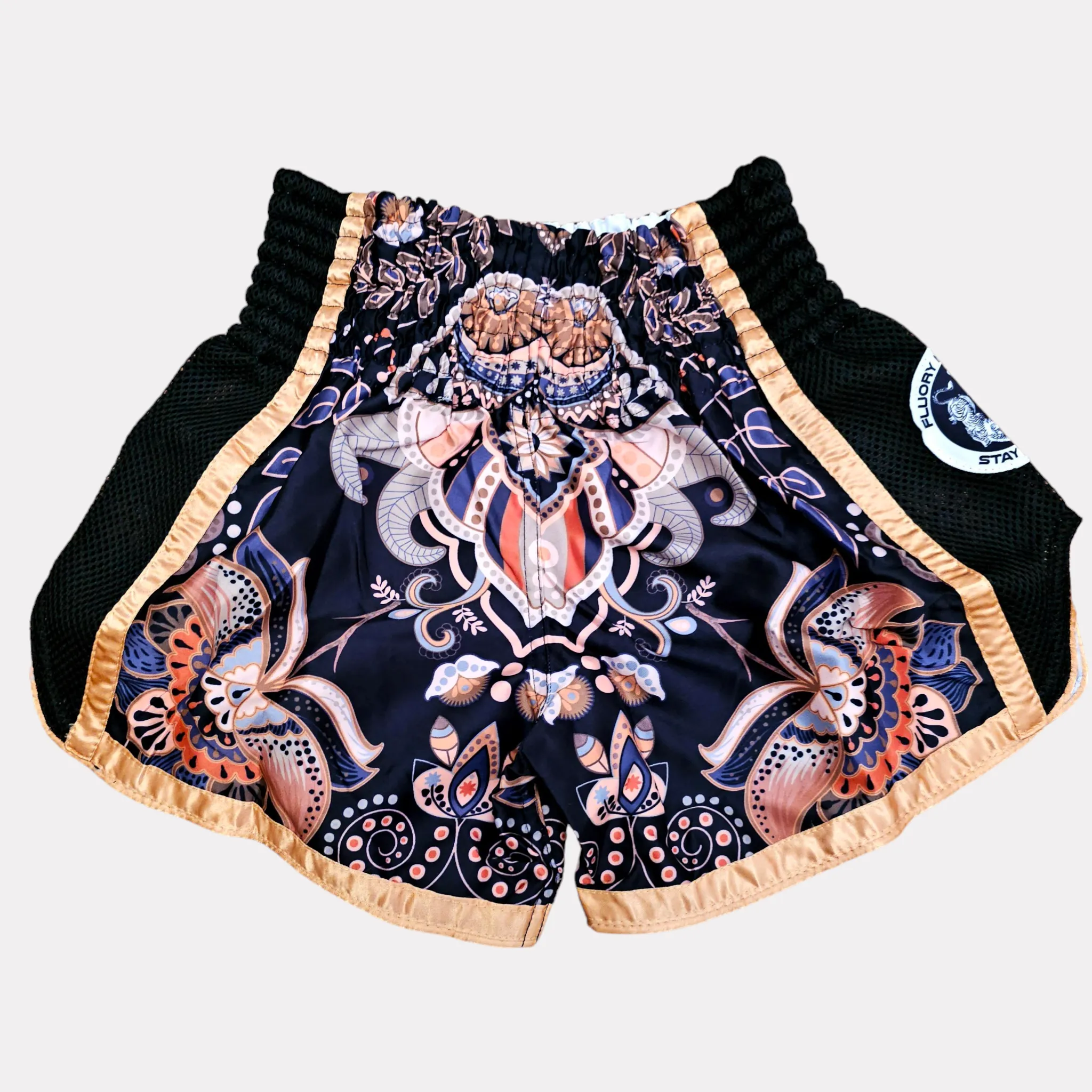 Fluory Script Kids Muay Thai Shorts