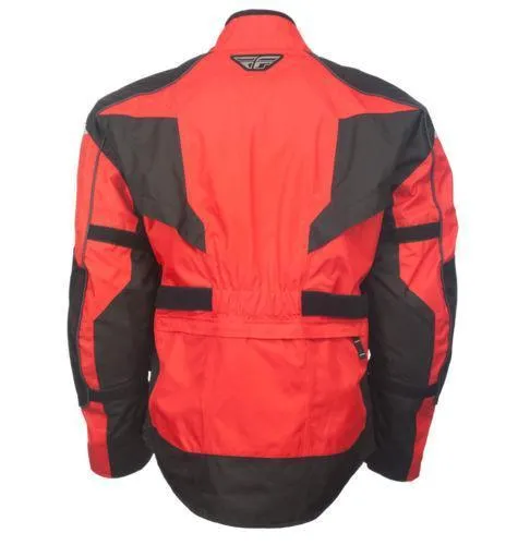 Fly Racing Terra Trek 4 Men's Red/Black Textile Jacket