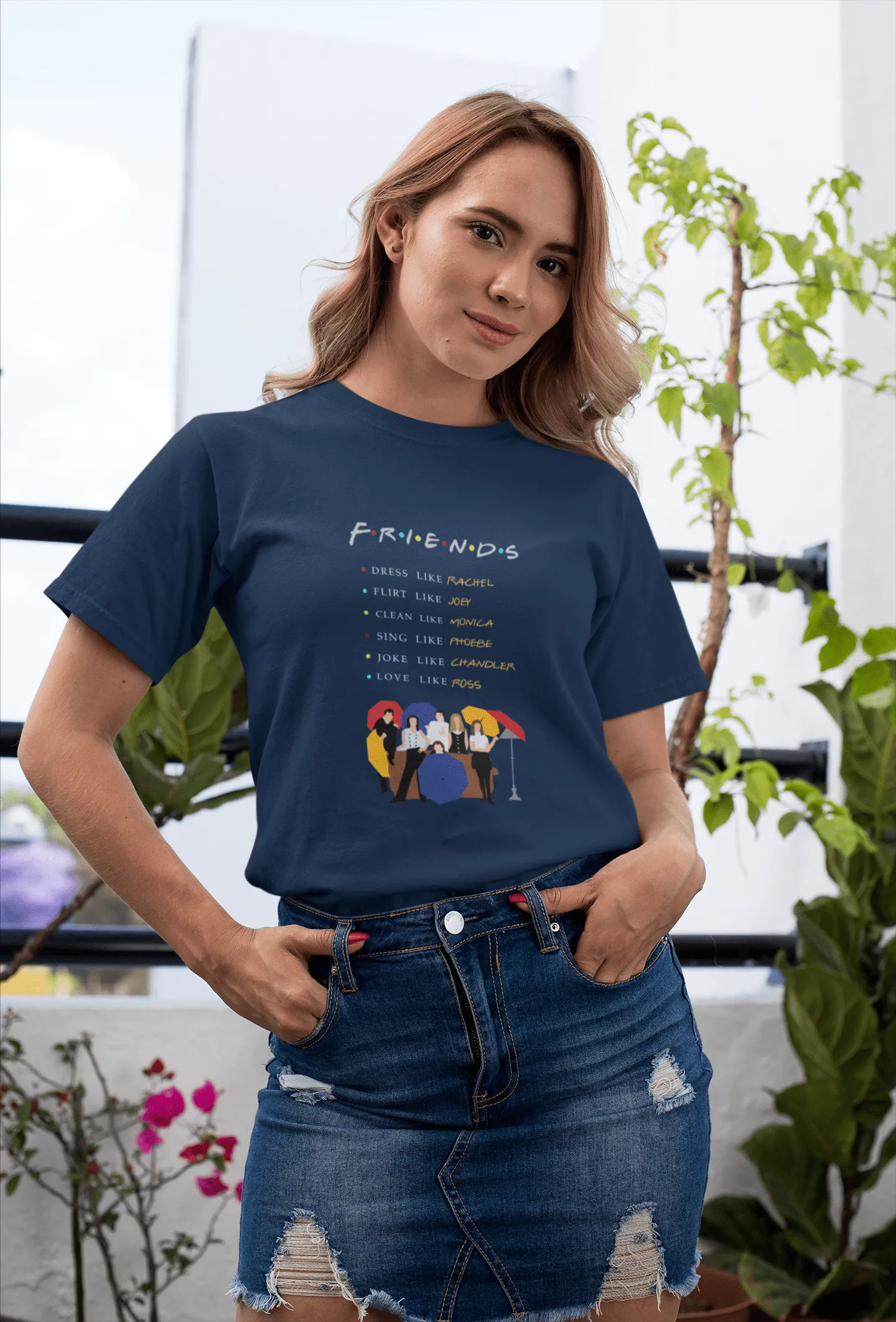 FRIENDS - HALF-SLEEVE T-SHIRT