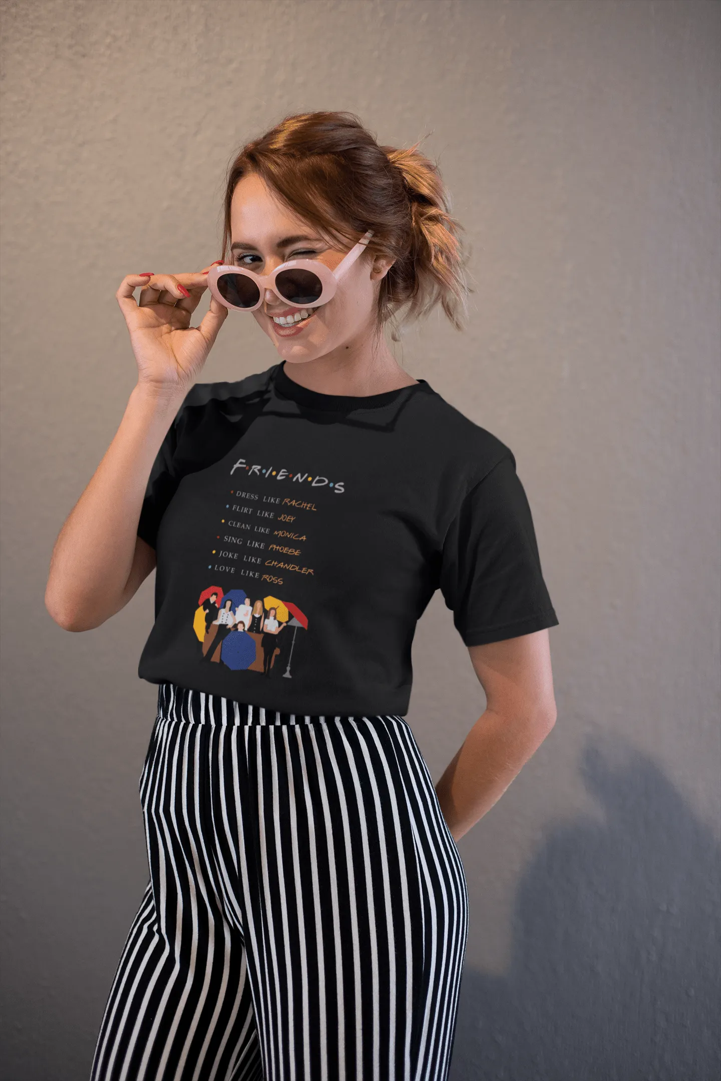 FRIENDS - HALF-SLEEVE T-SHIRT