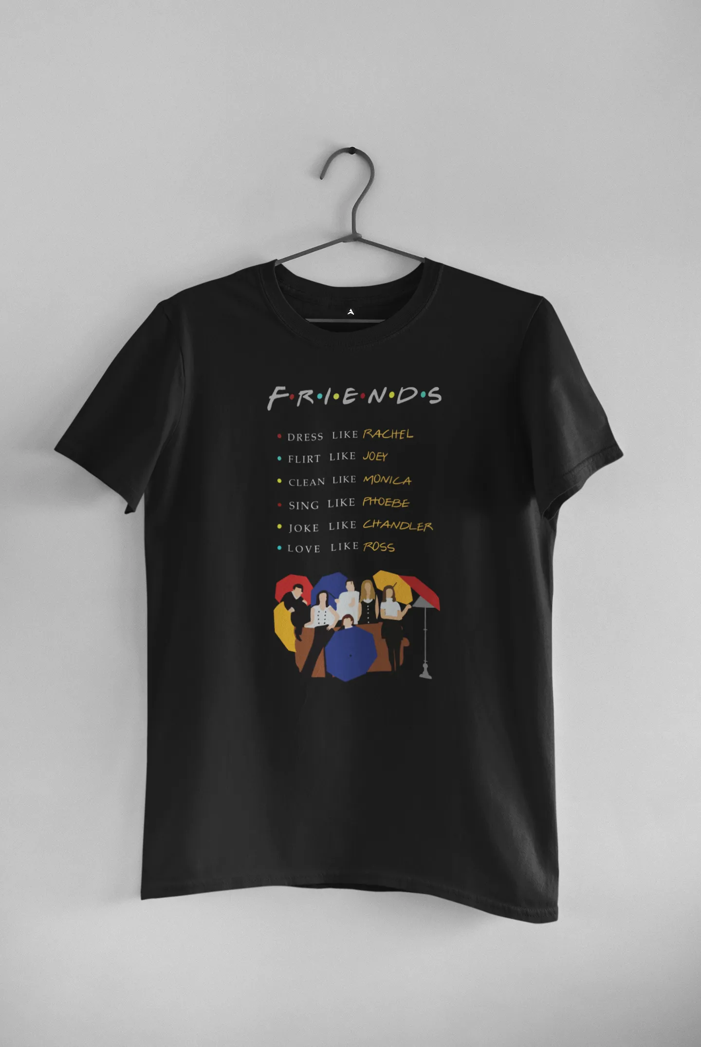 FRIENDS - HALF-SLEEVE T-SHIRT