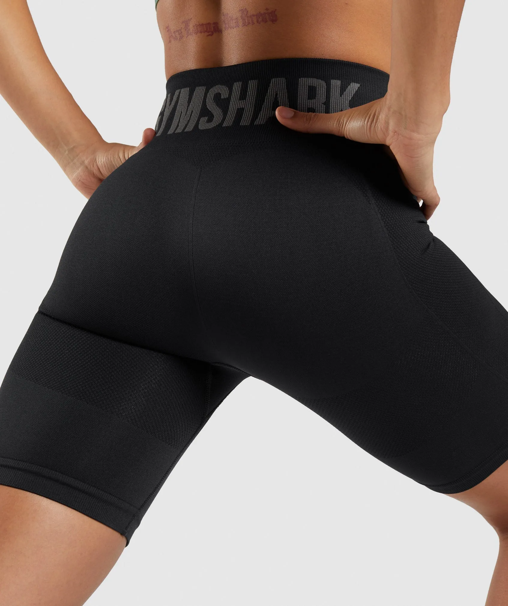 Gymshark Flex Cycling Shorts - Black